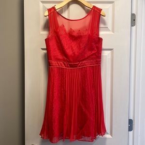 Bright pink dress - size 4